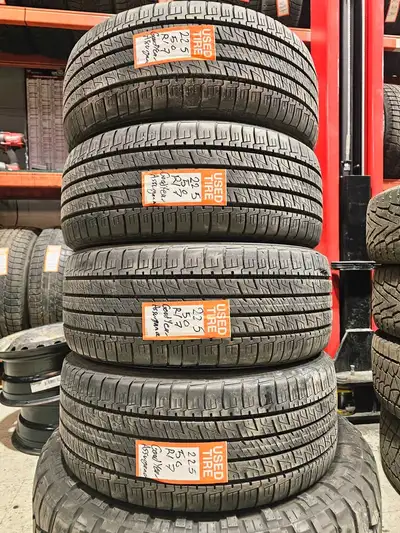 A set of 4 good used P225/50R17 Goodyear Assurance Max life install and balance $500 Loose purchase...