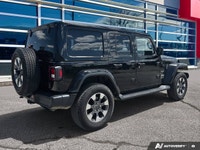 Beautiful Black 2023 Jeep Wrangler Sahara 4x4, 8-Speed Automatic, Powerful Yet Fuel Efficient 2.0L 4... (image 5)