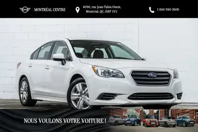*English below* *Français:* Ce Subaru Legacy 2.5i 2016 est une berline fiable et sécuritaire, reconn...
