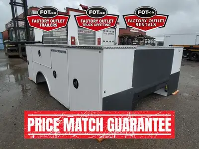 NEW 134in x 94in Steel Service Body from CM Truck Beds - 134in Length - 94in Wide - Cab/Chassis Rece...
