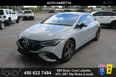 2023 MERCEDES-BENZ EQE 500 4MATIC, 25.890 KM, JAMAIS ACCIDENTE: • PINNACLE PACK / DRIVE ASSIST PACK...
