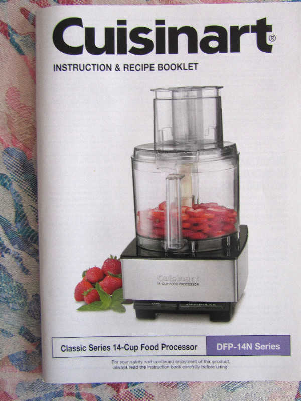 Cuisinart Food Processor - Classic Series 14-Cup in Processors, Blenders & Juicers in Dartmouth - Image 2