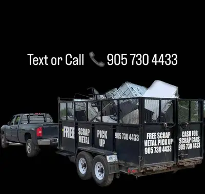 Free Scrap Metal Pick Up., View more