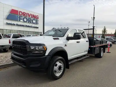 2024 Ram 5500 Chassis Tradesman 4x4 Crew Cab 197.4" WB, 6.7L Diesel, 12ft Deck, Keyless Entry, Back...