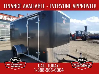 Welcome to Factory Outlet Trailers! PRE-OWNED 2025 6x12ft Royal Cargo Trailer by Southland Trailers...
