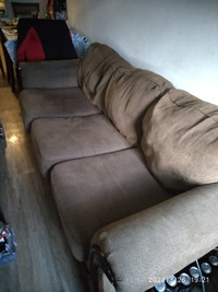 FREE SOFA COUCH AND RECLINERS