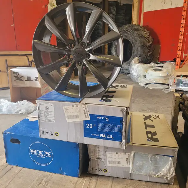 Tesla Turbine OEM Replica wheels for Model X,Y,S  20inch! in Tires & Rims in City of Toronto - Image 4