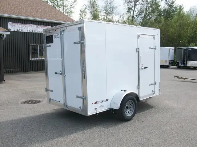 2025 Weberlane CARGO 6' X 10' V-NOSE 1 ESSIEU 3 PORTES CONTRACTE in Cargo & Utility Trailers in Laval / North Shore - Image 6