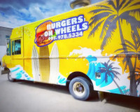 Burgers on Wheels Food truck & Trailer Franchise!