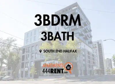 3 Bedroom 2 Bath Apartment South End Halifax September 2025