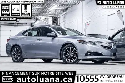 Auto Luana 2015 ACURA TLX PRENEZ UN RENDEZ-VOUS / BOOK AN APPOINTMENT (514) 327-5553 159000 KM CERTI...