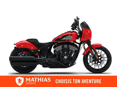 Concessionnaire des véhicules neufs et d'occasion. Cruiser INDIAN Sport Chief 2026 Pour le motard qu...