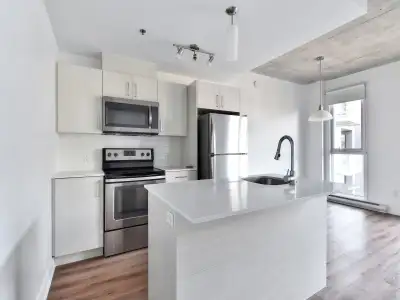 Condo apartment for rent-Studio, 3.5 3 1/2, 4.5 4 1/2, 5.5 5 1/2-1 2 3 chambre/bedroom-Petite Italie...