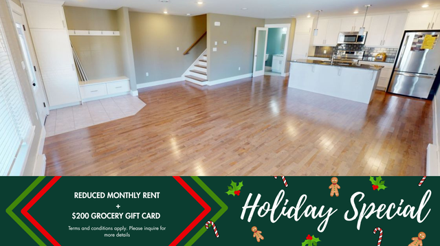 DECEMBER 1ST- 2 BED, 1.5 BATH - TOWNHOUSE- LAUNDRY- PARKING in Long Term Rentals in Fredericton - Image 2