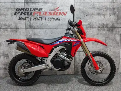 2024 Honda CRF450RL Honda CRF450RL | Semi-route, 751km 2024 --> SEULEMENT 751km --> Moto hybride (50...