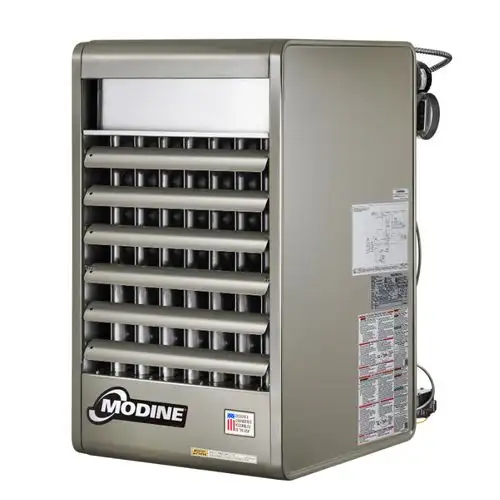 PDP200A Vertical Power Vented Propeller Unit Heater 200,000 BTU in Heaters, Humidifiers & Dehumidifiers in City of Toronto - Image 3