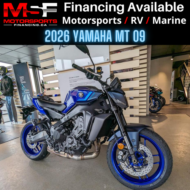 2026 YAMAHA MT 09 (FINANCING AVAILABLE) in Dirt Bikes & Motocross in Saskatoon - Image 2