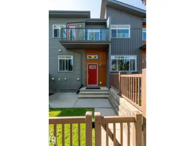 Excellent starter. Very attractive 3 bedroom townhouse condo with double attached garage and enclose...