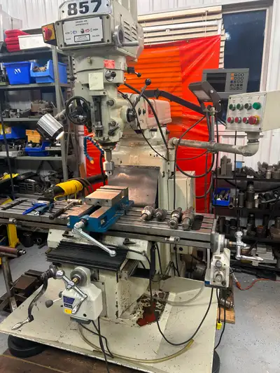 Lathe machine, milling machine to machine small ,medium parts., View more