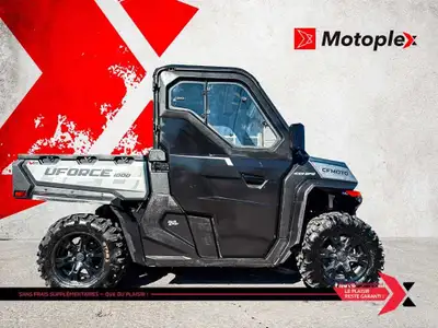 Motoplex St-Eustache UFORCE 1000 EPS CABINE CF MOTO UFORCE 1000 EPS CABINE COMPLETE ET CHAUFFAGE PLU...