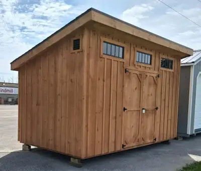 8 x 14 Pine Single Slope Shed #PSS105, View more