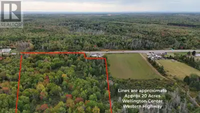 20 Acres of Treed property on the busy Western Highway (Summerside side of 30166 Western highway). (...