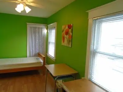 Aug.1-Bright Green Male Rm All Included-Midtown-Long or Short