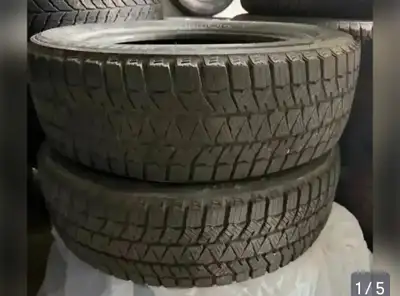 (4) Bridgestone Blizzaks Dot 0621 + 80 percent tread Pre season special $290.00 Firm Pickup in Whitb...