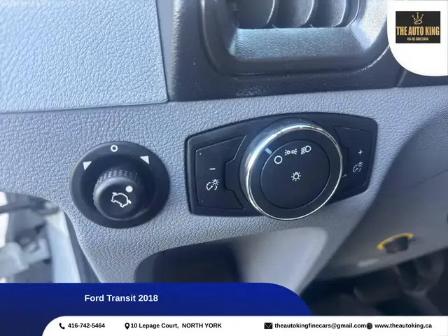 2018 Ford Transit ROOF RACK **** POWER OUTLET **** REAR SHELVES in Cars & Trucks in City of Toronto - Image 9