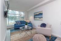 Modern, six-storey apartment building in downtown Langford, near the Veterans Memorial Parkway and G... (image 4)