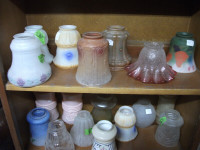 Vintage Lamp Shades at Porkie's Antique Emporium