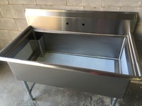 Evier 24x48 cuve bassin de stainless pour shop garage usine Laval / North Shore Greater Montréal Preview