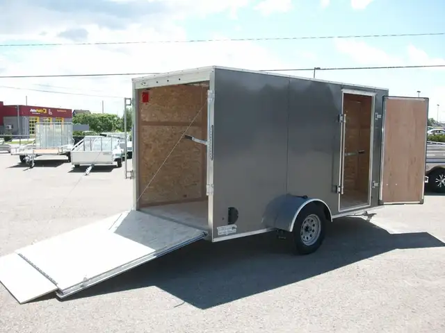 2025 Weberlane ALUMINIUM 6' X 12' V-NOSE 1 ESSIEUX VTT MOTO TRAC in Cargo & Utility Trailers in Laval / North Shore - Image 13