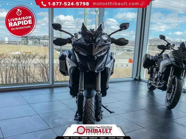 2025 Ducati Multistrada V4 Rally Travel & Radar Spoked Wheels in Street, Cruisers & Choppers in Sherbrooke - Image 8
