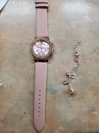 Watch and bracelet