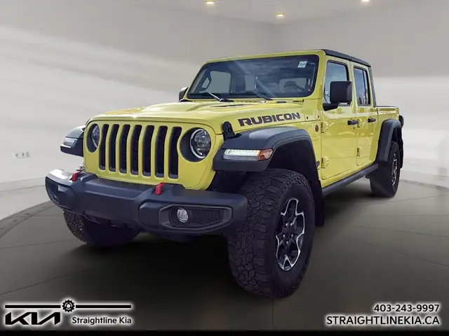 2023 Jeep GLADIATOR RUBICON *Leather, NAVI, Heated Seats, Back U