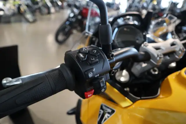 2025 Triumph Tiger Sport 800 Cosmic Yellow/Sapphire Black in Street, Cruisers & Choppers in Edmonton - Image 7