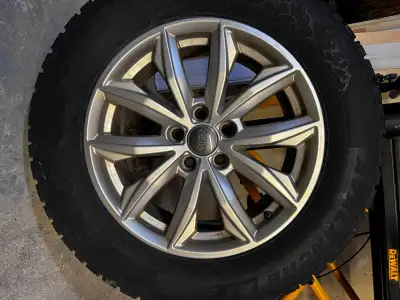 OEM Audi Rims that were used on my 2022 Audi Q5. Current studded winter tires were purchased new for...