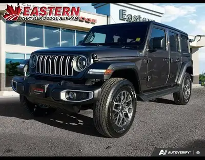 | GRANITE CRYSTAL METALLIC | SAHARA | 3.6L PENTASTAR V6 | 4X4 | 8-SPEED AUTOMATIC | 18 MACHINED-PAIN...