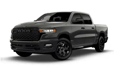 Built for hard work and daily comfort, the 2026 RAM 1500 Black Express brings modern truck strength...