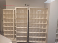 Medical file cabinet system, dual sliding module