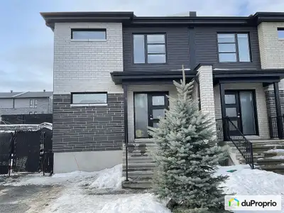 DUPLEX MODERNE SEMI-DÉTACHÉ (2020) À VENDRE Plateau de la Capitale Aylmer, Gatineau Investissez ou h...