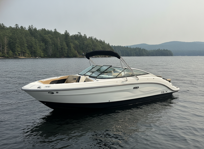 General: ECT 6.2L (350PHP) MPI DTS BR3 STERN DRIVE. BLACK CANVAS. BIMINI TOP & BOOT. SUBMERSIBLE SWI...
