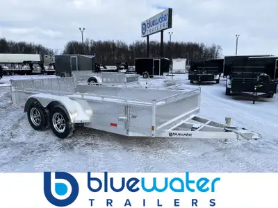 Canadian Mennonite Built Tandem Axle Aluminum Utility Trailer is $6,250.00 or $124.99/month! Ord: E1...
