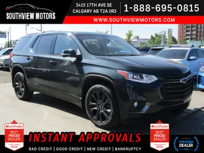 Thanks for viewing our South View Motors Inventory! Vehicle Overview This 2021 Chevy Traverse AWD RS...