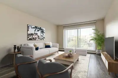 Amenities: Heat & Water Included • Affordable Parking • Spacious Rooms Suite & Building: One-bedroom...