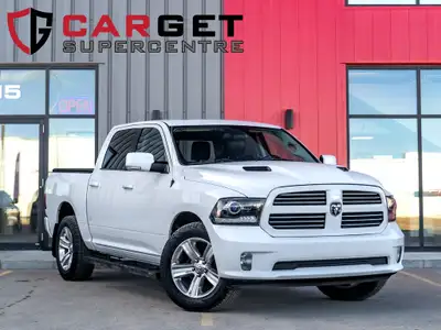 Carget Supercentre is proud to present this 2016 Ram 1500 Sport! EXTERIOR: BRIGHT WHITE INTERIOR: BL...