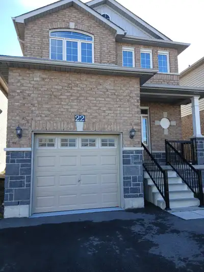 This is a two-story detached home with 3-bedroom, 2.5 washrooms, living room with 9-foot ceiling, ki...