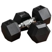 Soozier Rubber Dumbbells Weight Set, Total 40lbs, 20lbs Each, Du City of Toronto Toronto (GTA) Preview