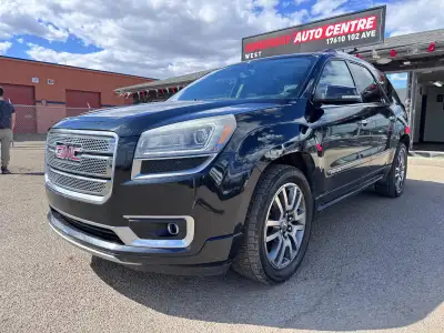 2013 GMC ACADIA DENALI – AWD – 7 PASSENGER 198,110 KM ACCIDENT FREE SUV Kingsway Auto Centre West 17...